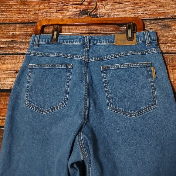 Coldwater Creek Vintage 90s Jeans 14P Mom Style High Rise Straight Blue Denim - Picture 5 of 8